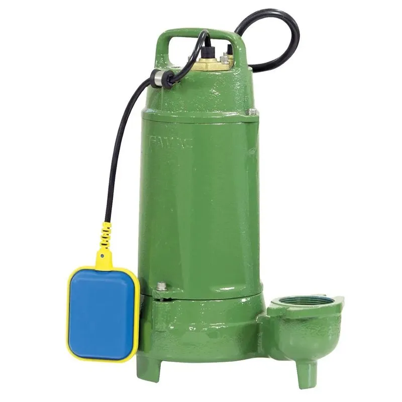 Bomba submersível para esgoto e efluentes